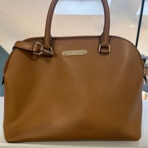 Michael Kors Tan Leather Satchel